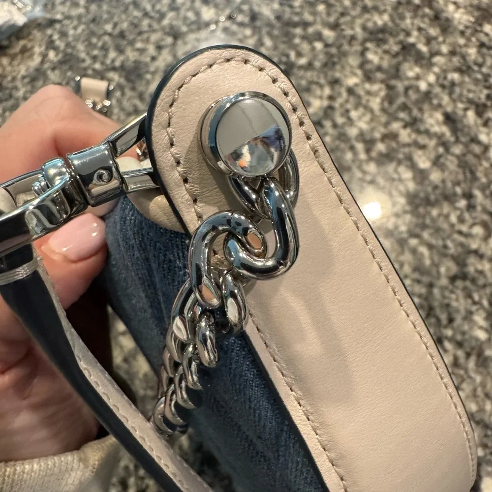 Kate Spade Carey Denim Zip Top Crossbody